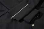 Designer Zipper Casual Suit Jacket