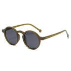 Small Round Frame UV Protection Sunglasses