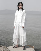 Niche Irregular Layered Shirt