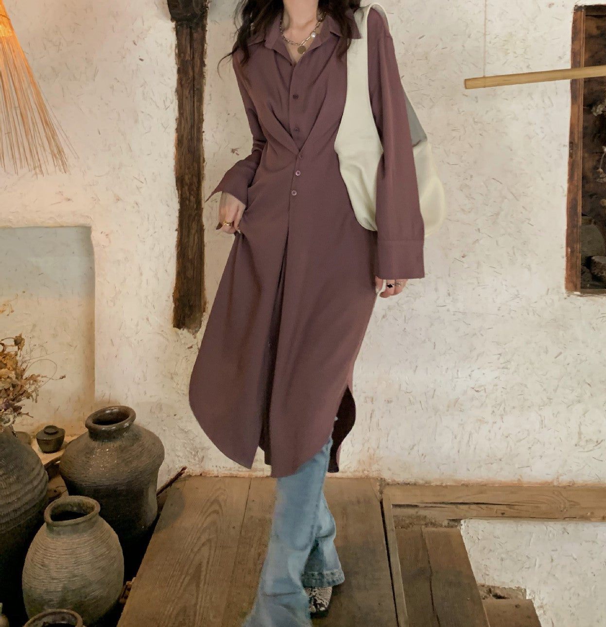 Simple Long Shirt/Dress