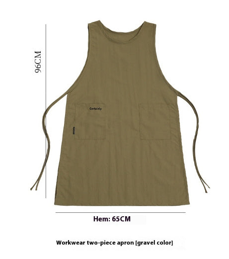 Water Repellent Double-Sided Apron