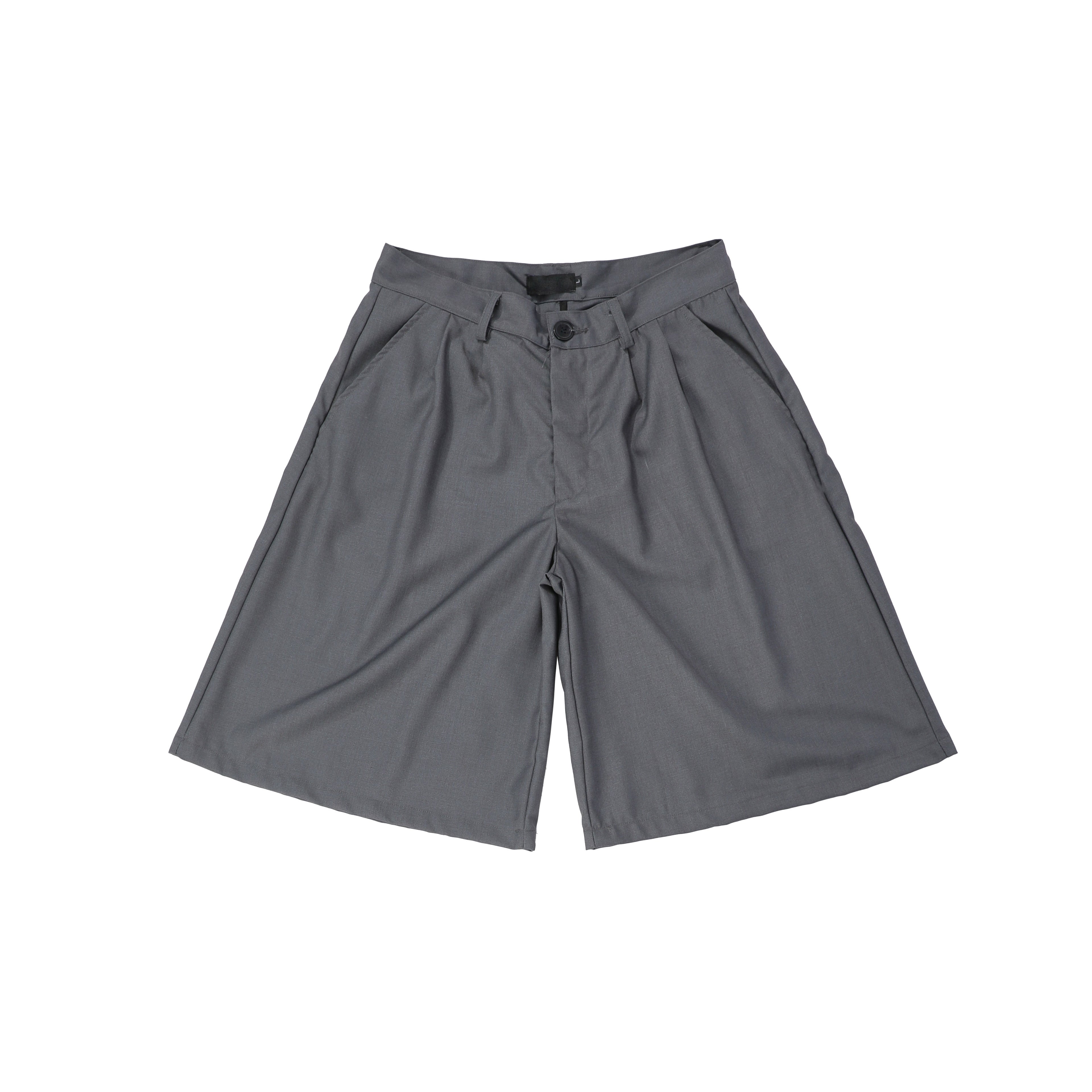 Straight Casual Suit Shorts
