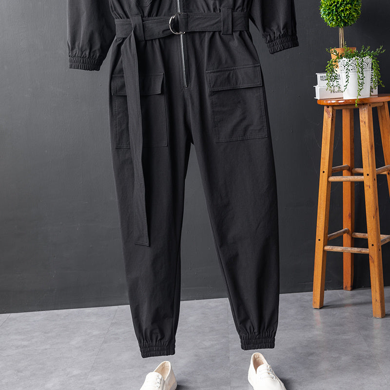 New Black Suit Jumpsuit