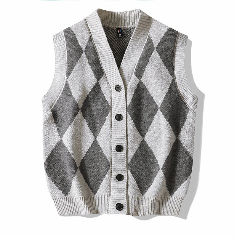 Diamonds Forever Leisure V-neck Sweater Vest