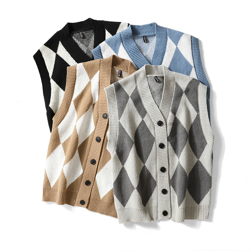 Diamonds Forever Leisure V-neck Sweater Vest